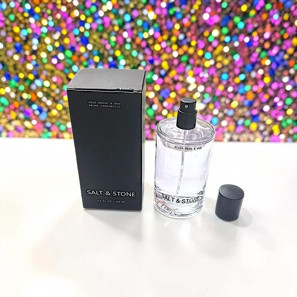 Salt & Stone Black Rose & Oud Body & Hair Fragrance Mist 3.4 fl oz New In Box